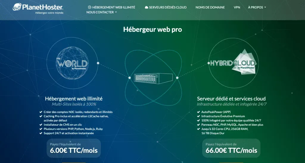 Avis PlanetHoster