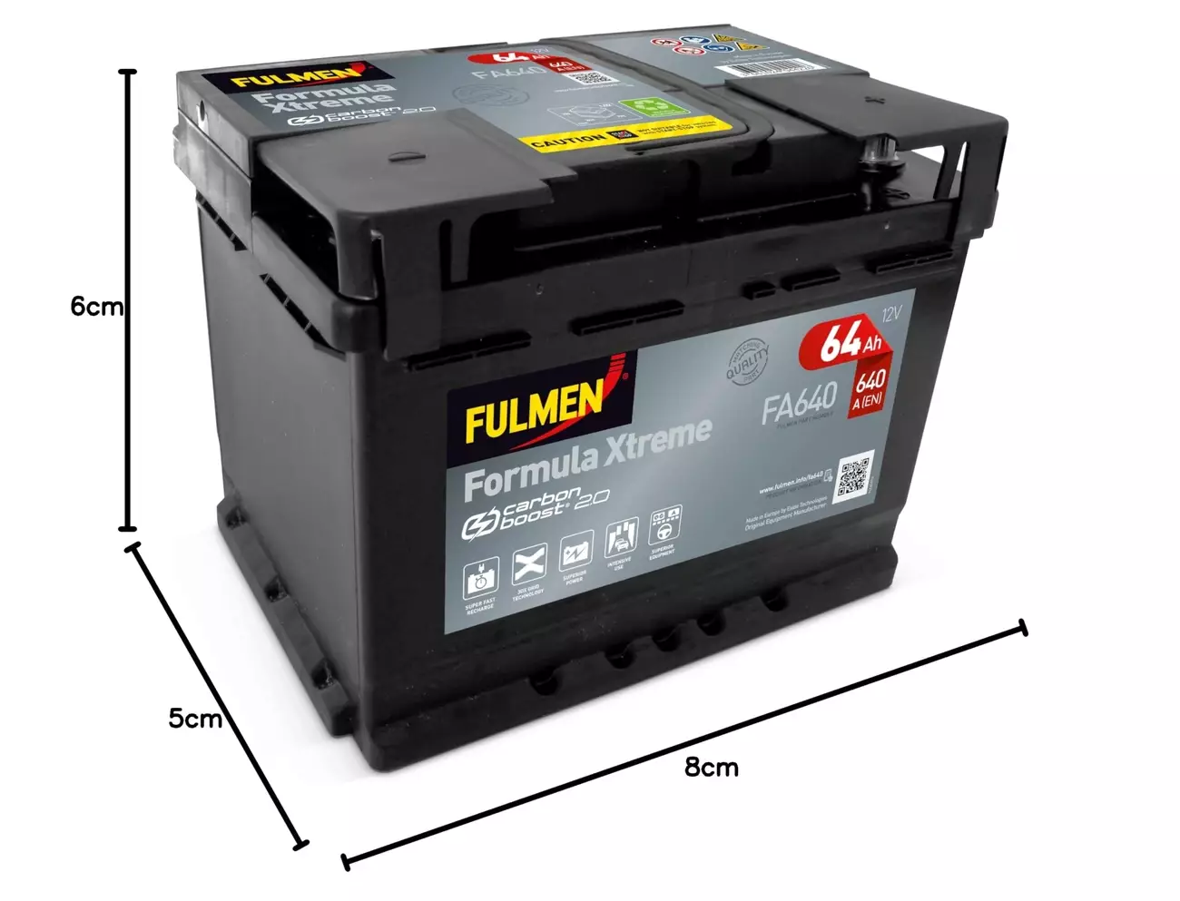 Fulmen FA640 : batterie performante et économique