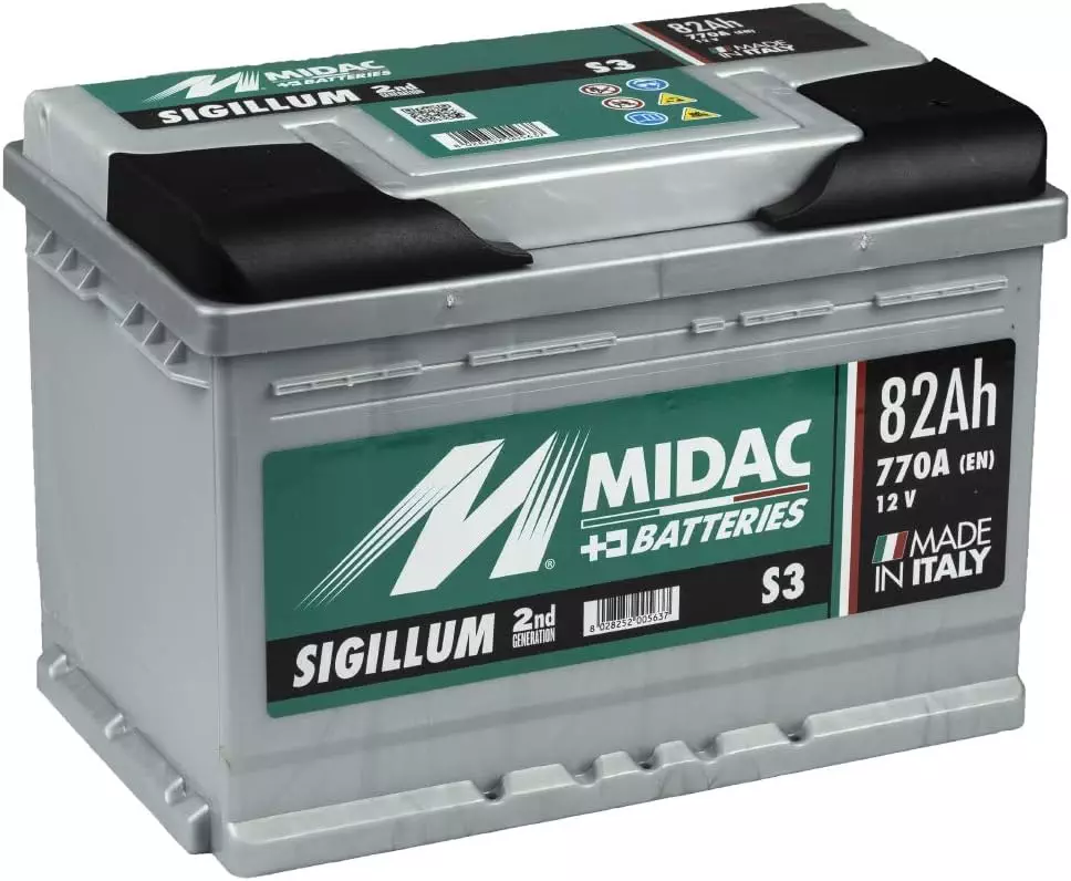Midac Sigillum S3 12V 82Ah 770A