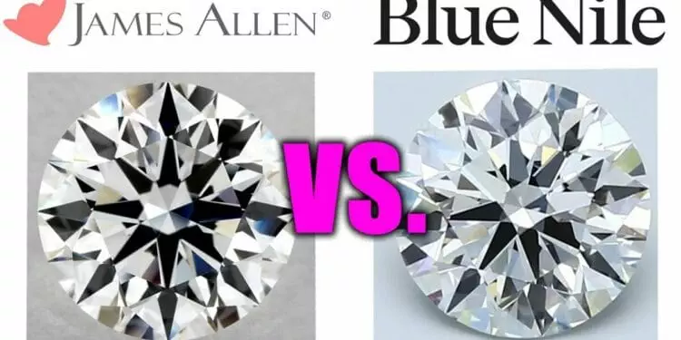 Blue Nile vs James Allen Avis