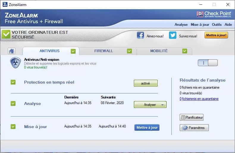 ZoneAlarm Free Antivirus