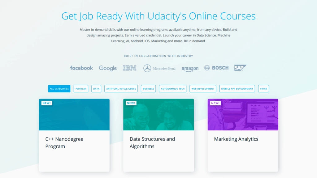 Avis Udacity
