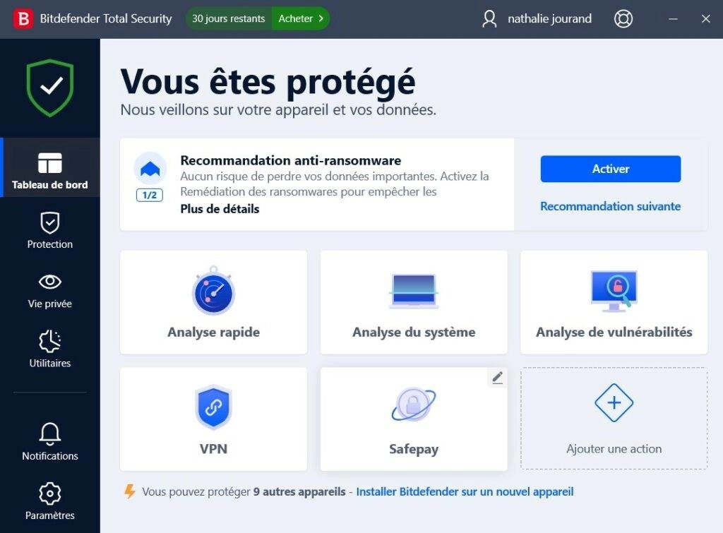 Bitdefender avis